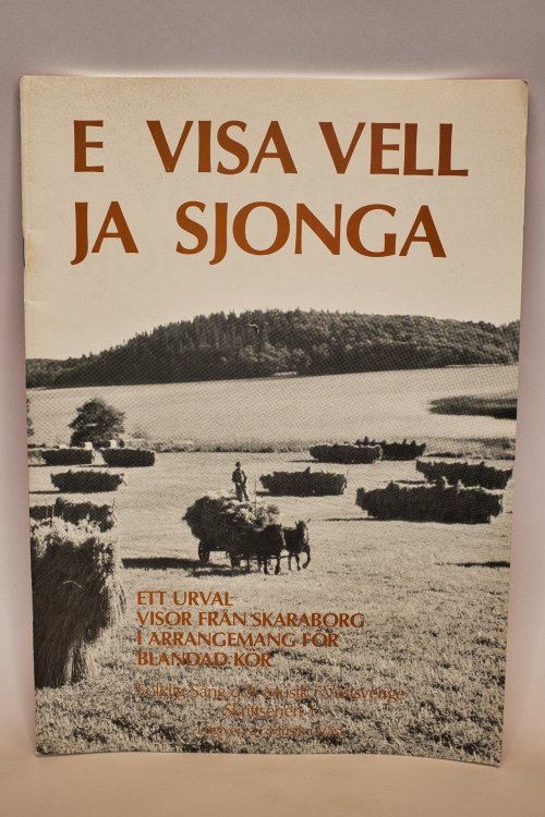 E visa vill jag sjunga